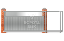 Ворота откатные Faac 3000×2000 ЗМК-7114