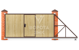 Откатные ворота 4500×2300 ЗМК-7919