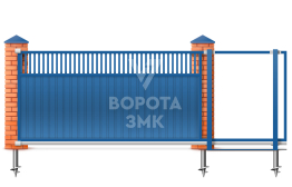 Ворота откатные 3000×2000 Дорхан ЗМК-6887