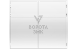 Промышленные распашные ворота из сэндвич панелей 3500×4500 ЗМК-4968