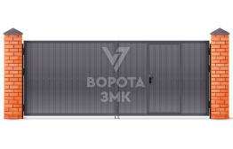 Ворота оцинкованные 2250×2750 ЗМК-5449