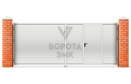 Распашные ворота 2750×1750 Doorhan ЗМК-4674